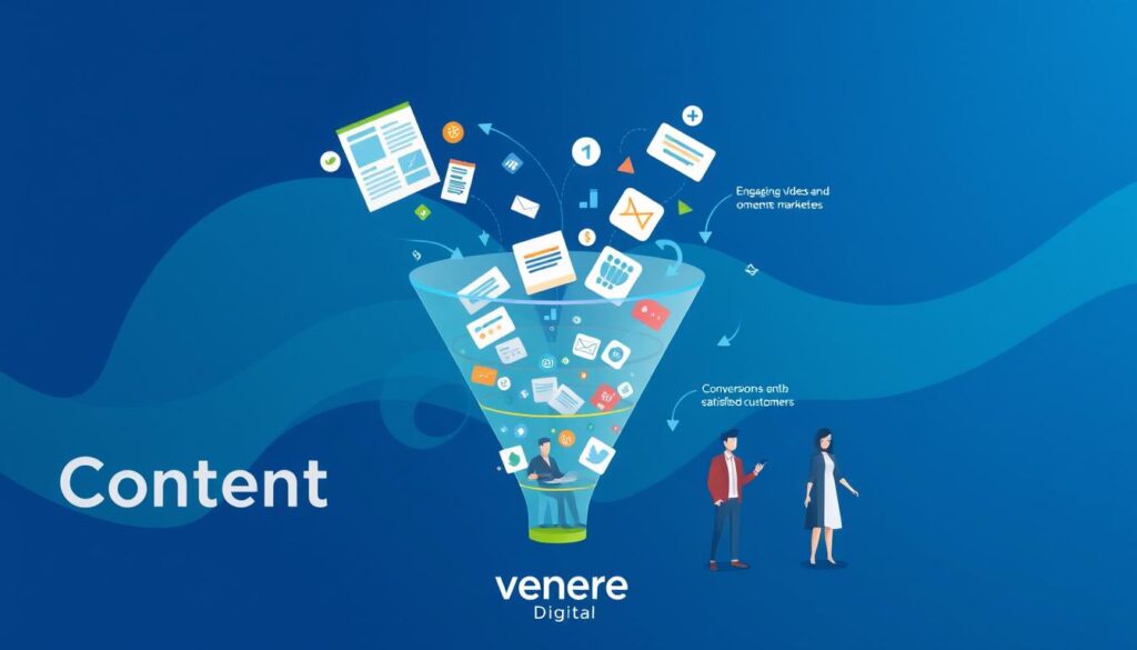 Content marketing in the sales funnel